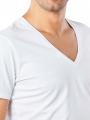 Drykorn Quentin T-Shirt V-Neck White - image 3
