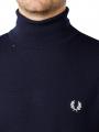 Fred Perry Turtleneck Pullover Navy - image 3