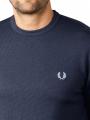 Fred Perry Classic Crew Neck Jumper Shaded Navy - image 3