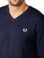 Fred Perry Classic V-Neck Jumper Navy - image 3