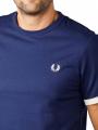 Fred Perry Ringer Shirt Short Sleeve French Navy - image 3