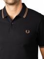 Fred Perry Twin Tipped Polo Short Sleeve Black - image 3
