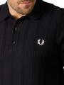 Fred Perry Tipping Texture Knitted Polo Shirt black - image 3