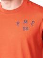 PME Legend Short Sleeve T-Shirt Crew Neck Open Burnt Ochre - image 3