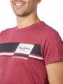 Pepe Jeans Kade T-Shirt Crew Neck Printed currant - image 3