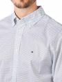 Tommy Hilfiger Mini Print Shirt Regular Fit White/Carbon Nav - image 3