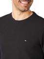 Tommy Hilfiger Waffle Long Sleeve T-Shirt black - image 3