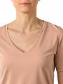 Yaya Modal V-Neck T-Shirt faded rose - image 3