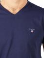 Gant Original Slim T-Shirt V-Neck evening blue - image 3