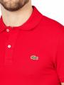 Lacoste Polo Shirt Short Sleeves Slim Fit Red - image 3