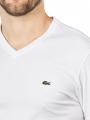Lacoste Short Sleeve T-Shirt V-Neck White - image 3