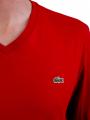 Lacoste Pima Cotten T-Shirt Long Sleeve Red - image 3