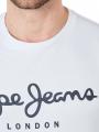 Pepe Jeans Print Logo T-Shirt Short Sleeve White - image 3
