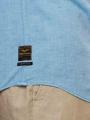 PME Legend Cotton Linen Shirt Long Sleeve Cendre Blue - image 3