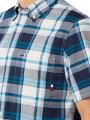 Tommy Hilfiger Cotton Shirt Short Sleeve Blue/Multi - image 3