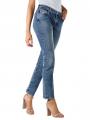 AG Jeans Mari Slim Straight Fit Cropped Blue - image 4