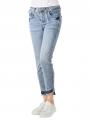 Angels Ornella Revival Fringe Jeans Slim Fit Light Blue Used - image 4