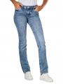 Mavi Low Rise Olivia Jeans Straight Fit Mid Blue - image 4