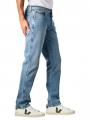 Wrangler Texas Slim Jeans Straight Fit Green Steel - image 4