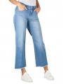 Angels The Light One Linn Fringe Jeans Wide Leg Light Blue U - image 4