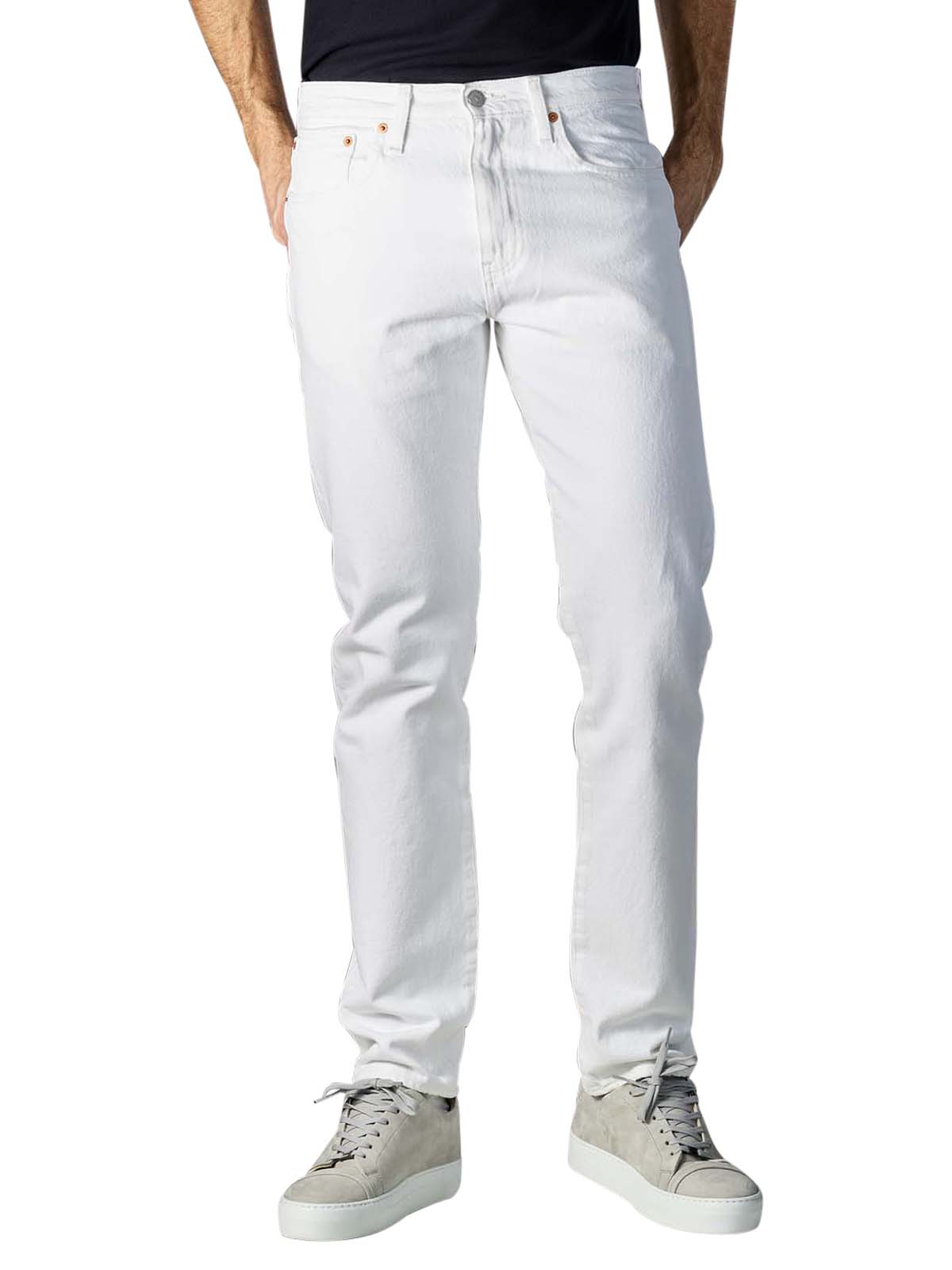 Top 64+ imagen levi's 502 white jeans - Thptnganamst.edu.vn