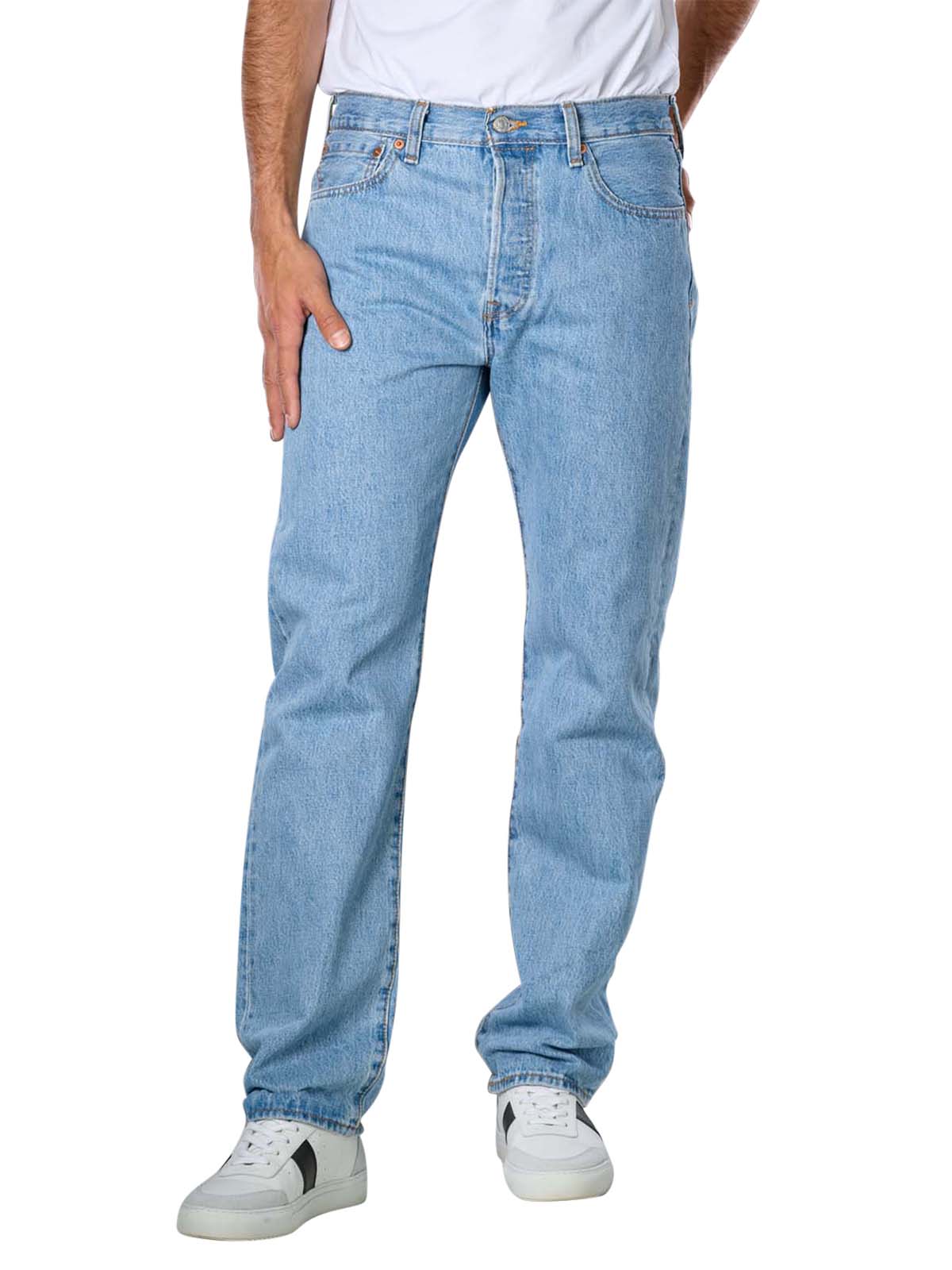 Levi's 501 Jeans light stonewash Levi's Men's Jeans | Free Shipping on   - SIMPLY LOOK GOOD