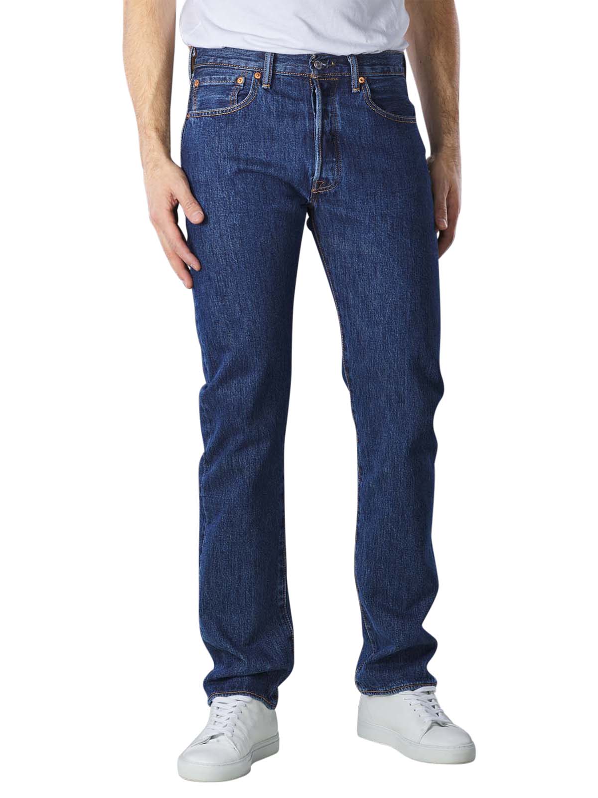 Levi's 501 Jeans dark stonewash Levi's Men's Jeans | Free Shipping on ...