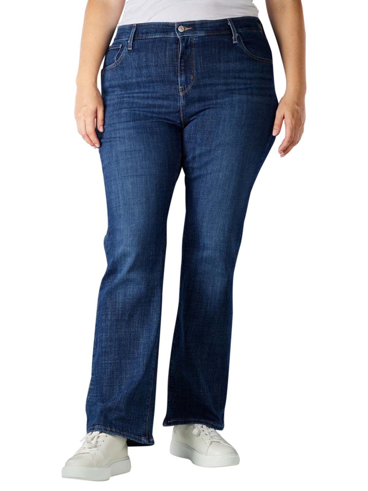 Levi's 725 Jeans Bootcut Plus Size lapis dark horse plus Levi's Jeans Femme  | Livraison gratuite sur  - SIMPLY LOOK GOOD