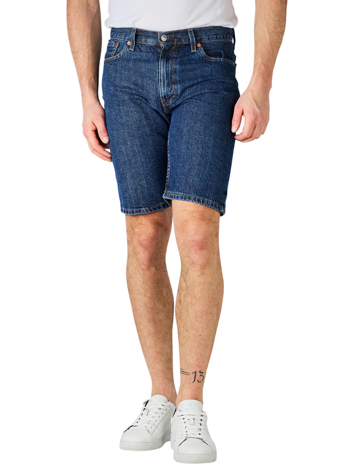 Levi's 505 Jeans Shorts Dark Stonewash Levi's Men's Shorts | Free Shipping  on  - SIMPLY LOOK GOOD