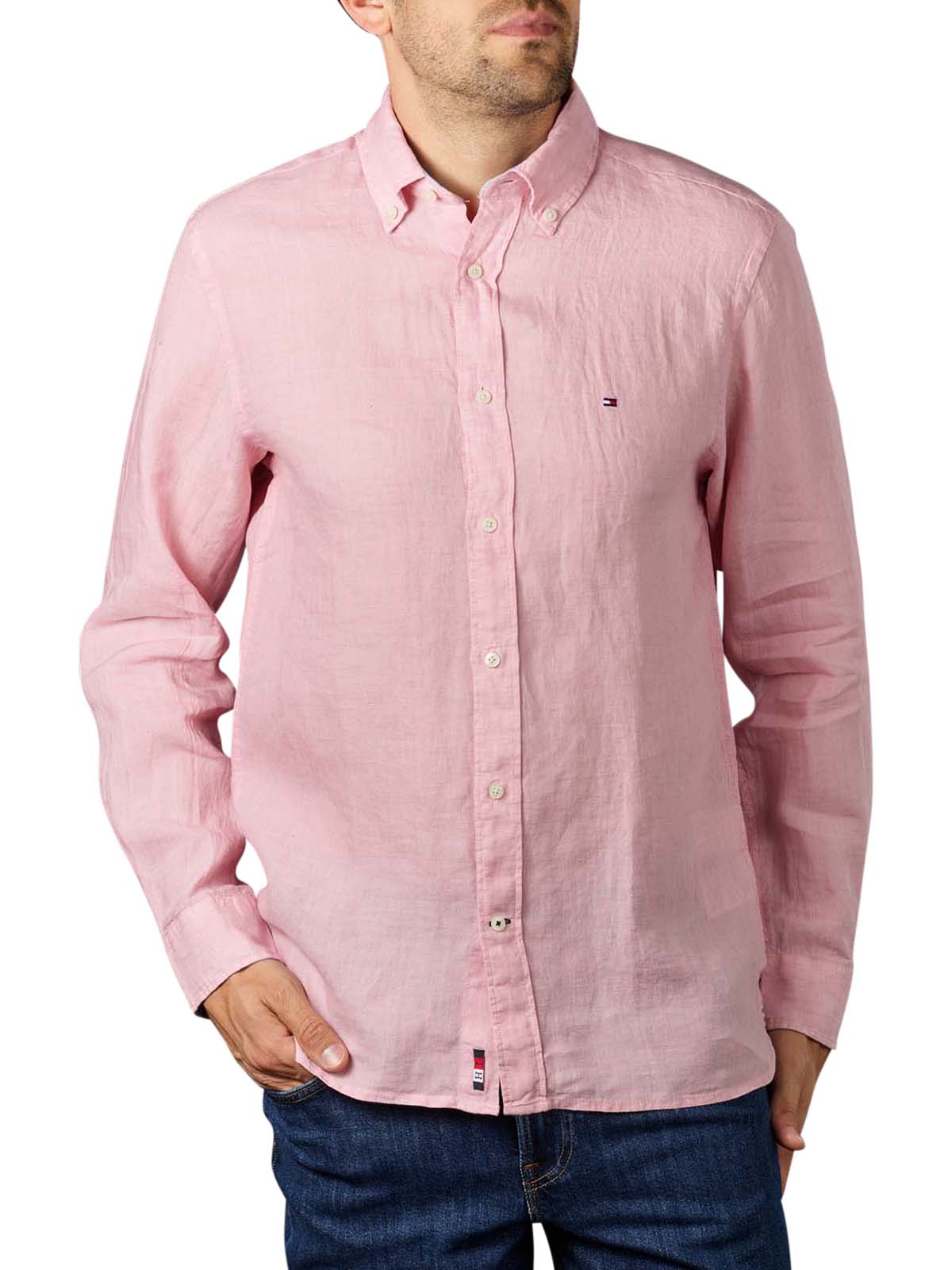 fugl træt købmand Tommy Hilfiger Linen Shirt Button Down glacier pink Tommy Hilfiger Men's  Shirt | Free Shipping on BEBASIC.CH - SIMPLY LOOK GOOD