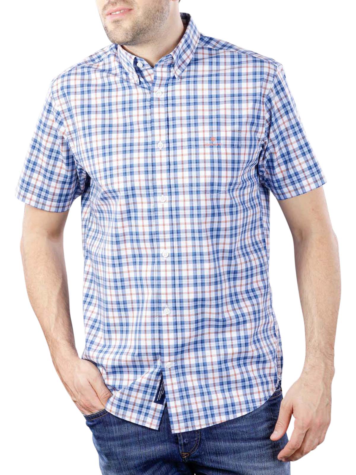 GANT Arancia Check Regular Short-Sleeve Shirt 