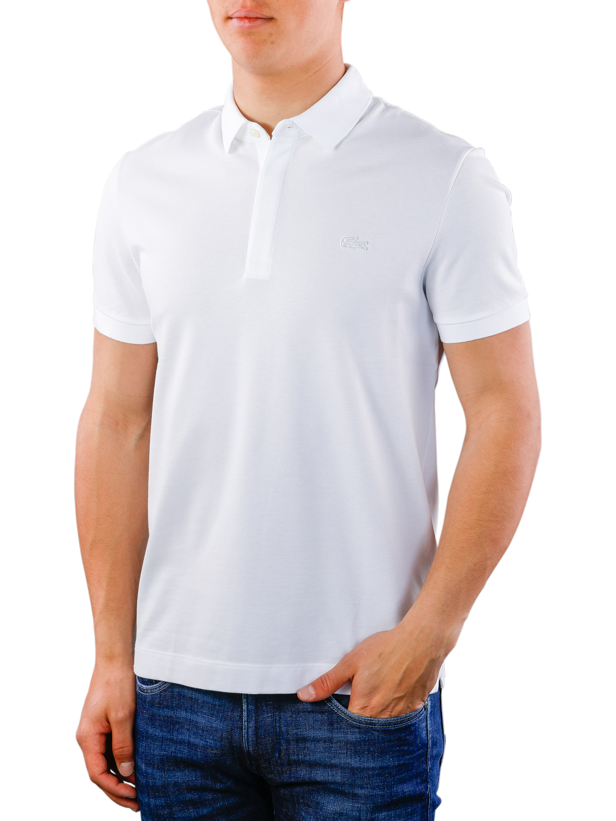 lacoste stretch shirt