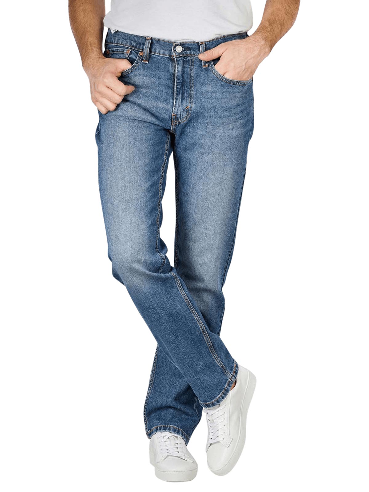 Levi's 514 Jeans Straight Fit Medium Indigo Worn In Levi's Men's Jeans |  Free Shipping on  - SIMPLY LOOK GOOD