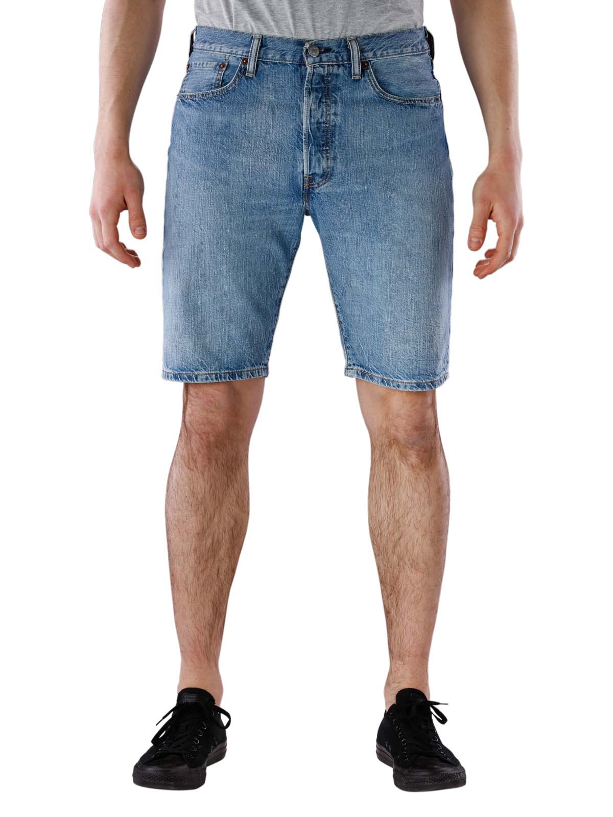 levis 501 hemmed shorts