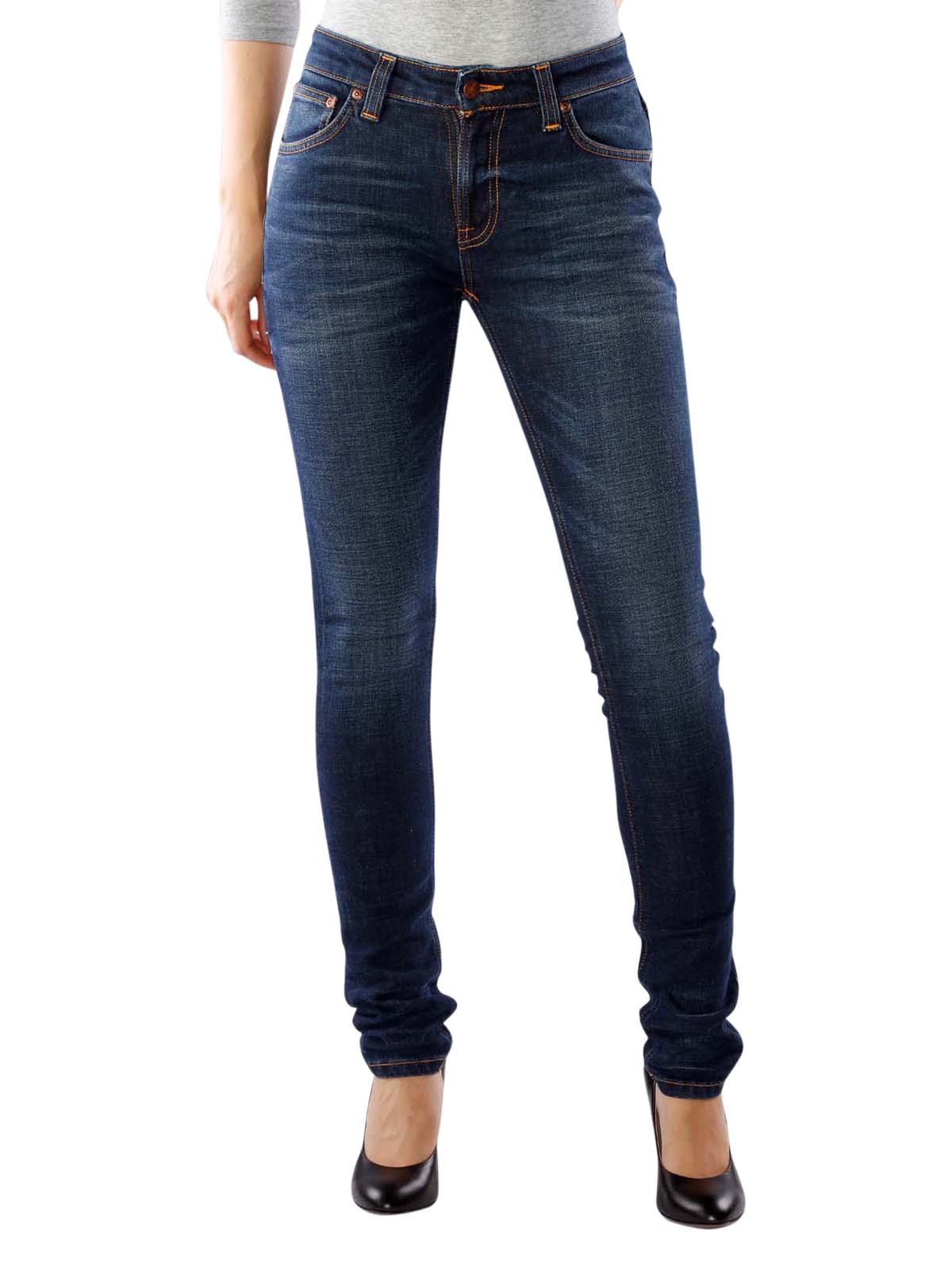 skinny lin dark deep worn