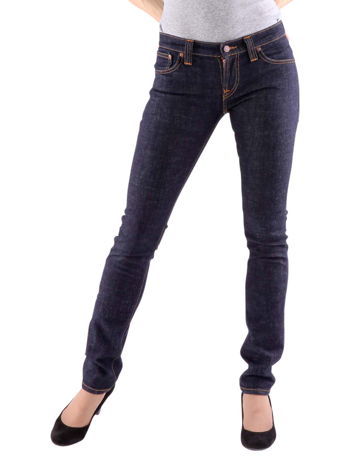 nudie jeans long john twill rinsed