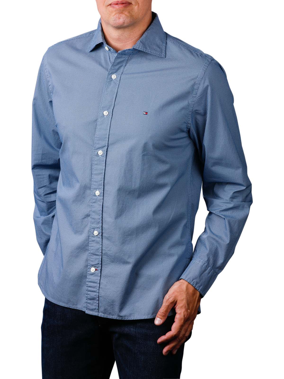 tommy hilfiger printed shirts