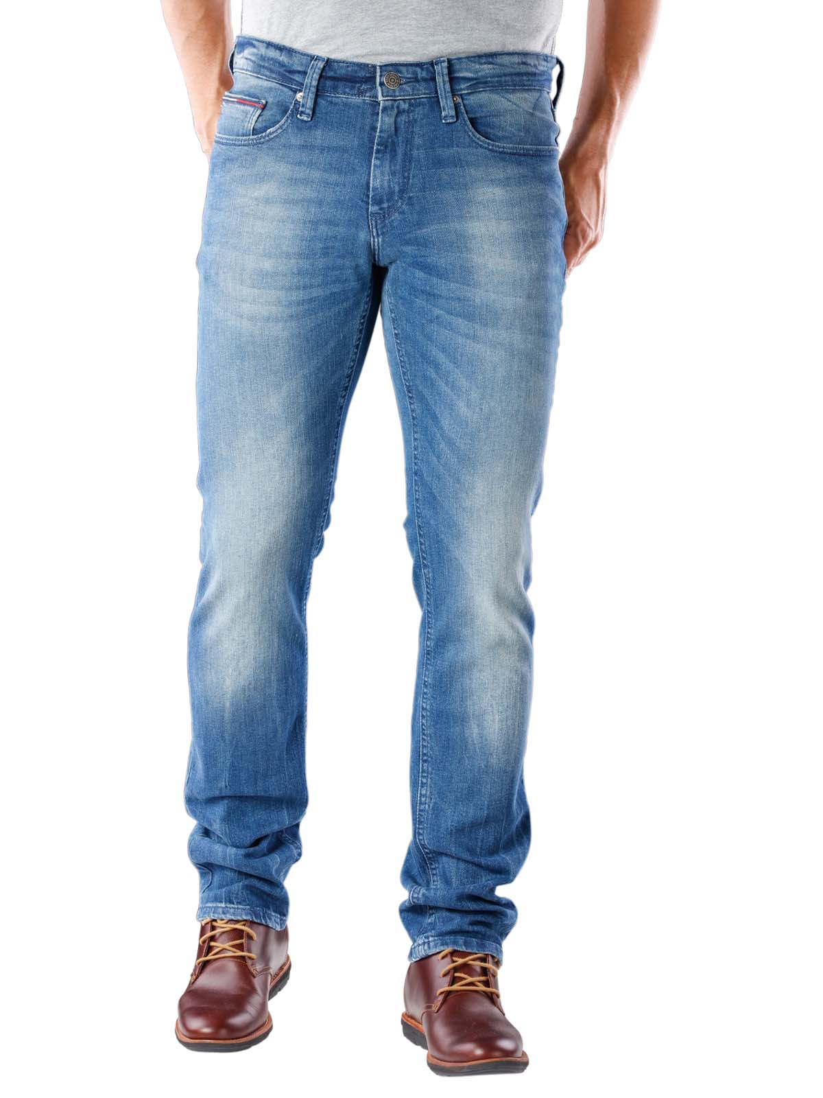 Tommy Jeans Men/'s Slim Scanton Jeans Blue