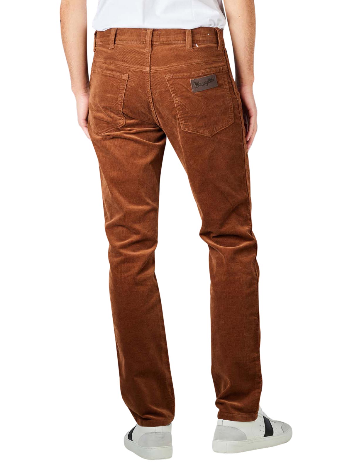 Wrangler Texas Slim Jeans tawny brown Wrangler Men's Jeans | Free Shipping  on  - SIMPLY LOOK GOOD