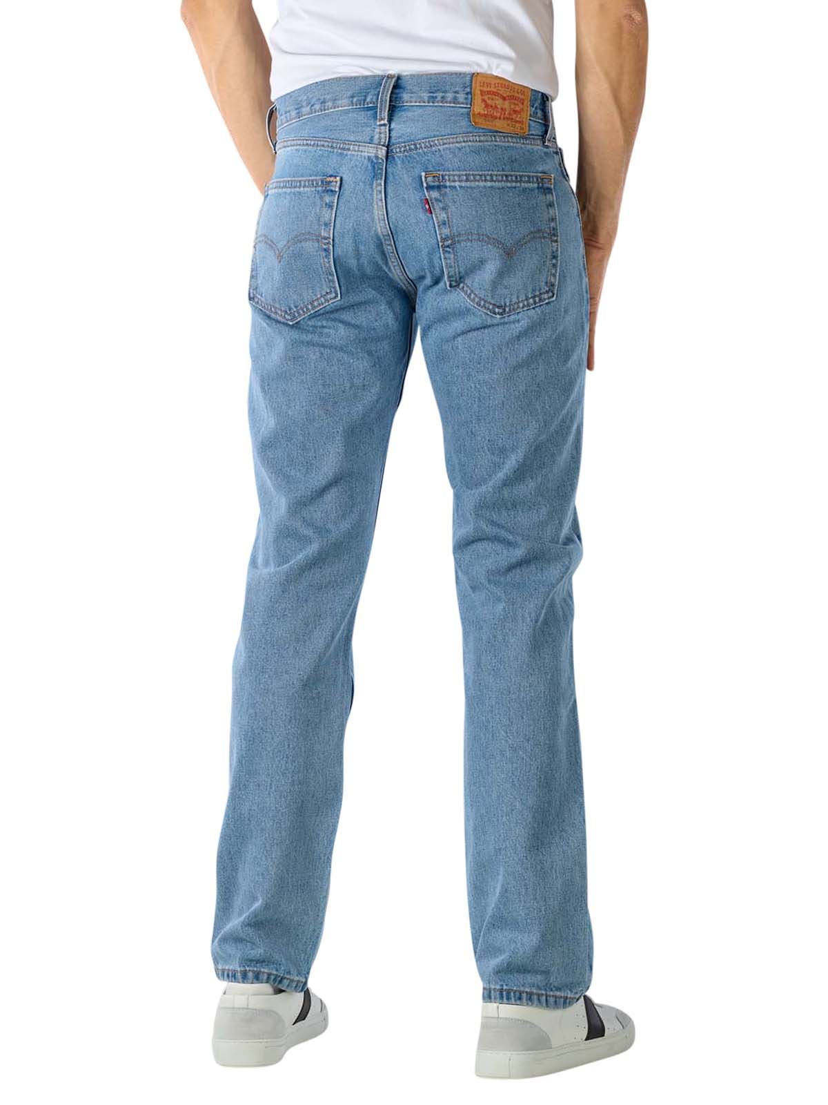 Levi's 505 Jeans light stonewash (zip) Levi's Men's Jeans | Free Shipping  on  - SIMPLY LOOK GOOD