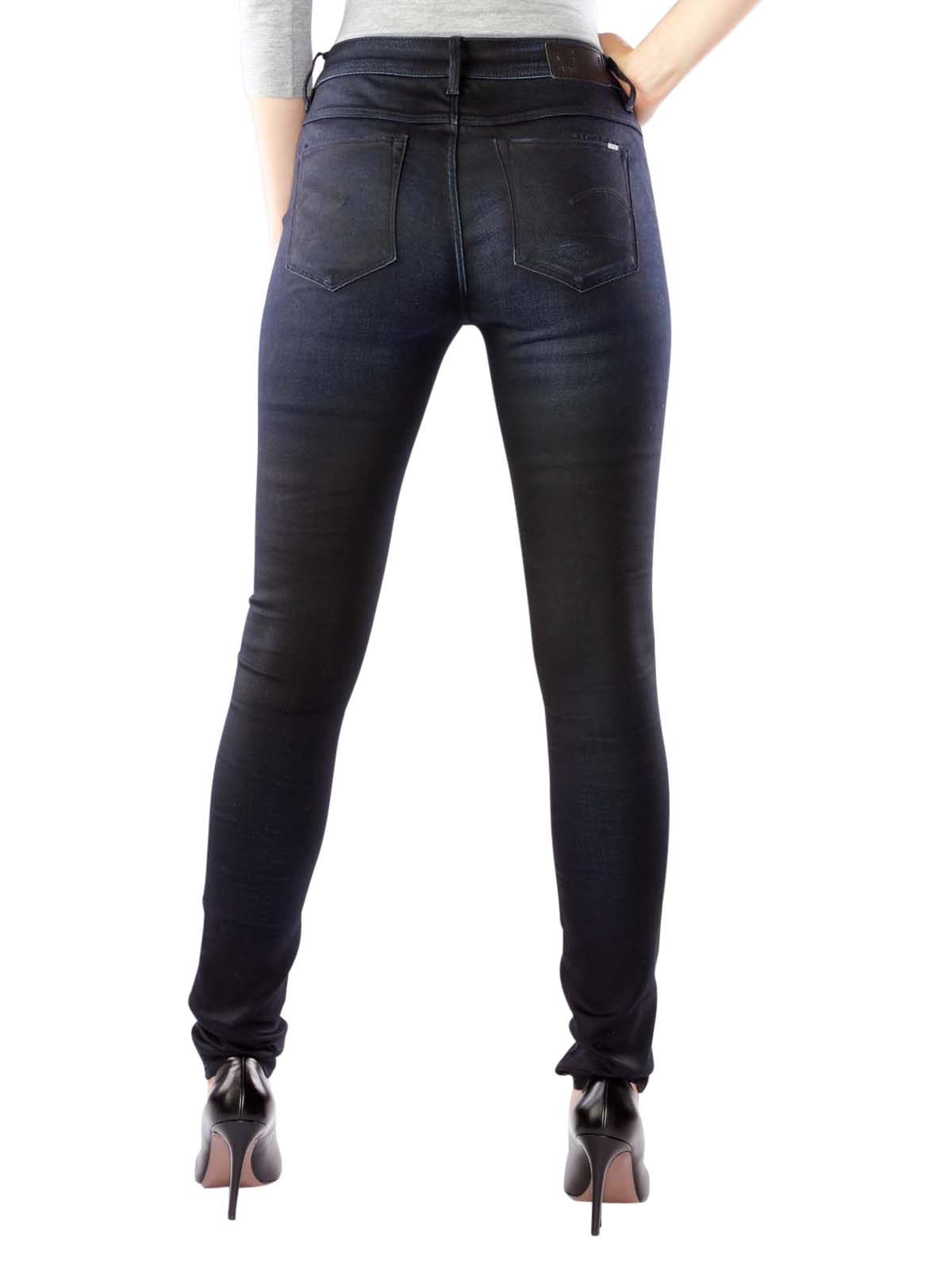 g star 3301 contour high skinny jeans